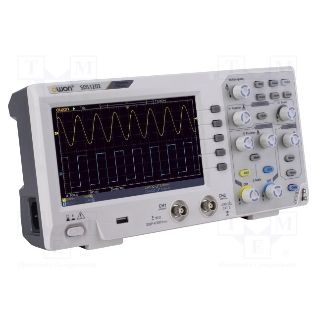 OWON Oscilloscope: digital; Ch: 2; 200MHz