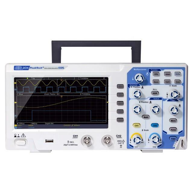PEAKTECH Oscilloscope: digital; Ch: 2; 20MHz
