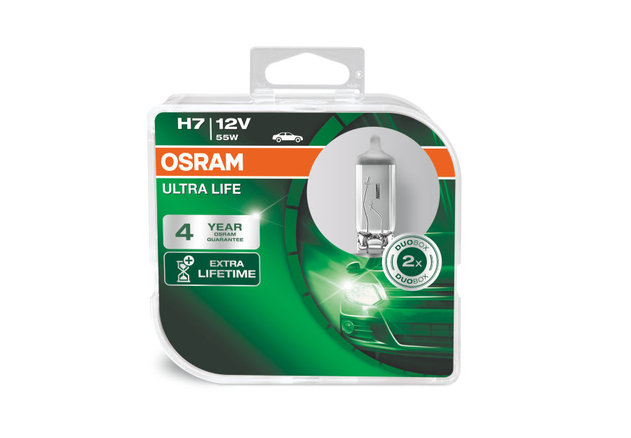 OSRAM H7 ULTRA LIFE 4052899436558 Halogēna