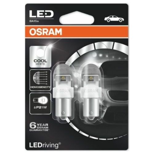 OSRAM LED spuldze 2W 12V BA15S