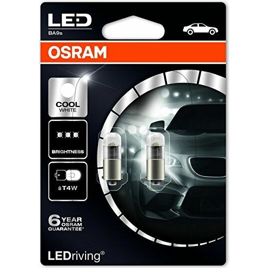 OSRAM SPULDZE 1W 12V BA9S 5XBLI2