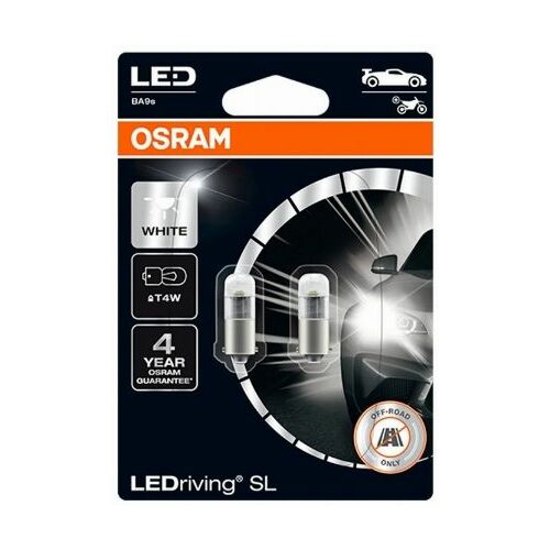 OSRAM spuldze 1W 12V BA9S BLI2