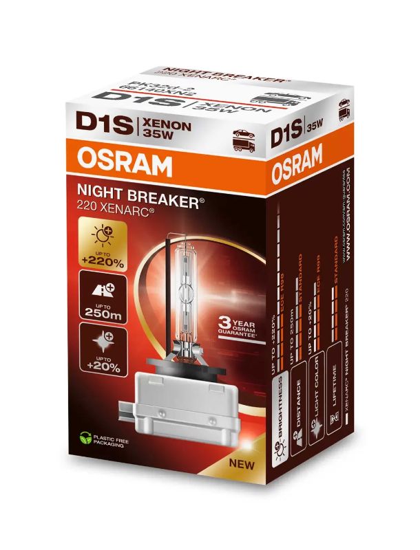 OSRAM SPULDZE D1S 35W PK32D-2 4X1
