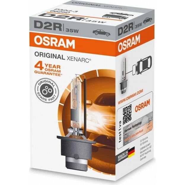 OSRAM spuldze D2R 35W P32D-3 4X1