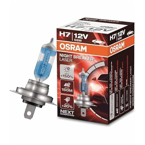 OSRAM spuldze H7 55W 12V +150%