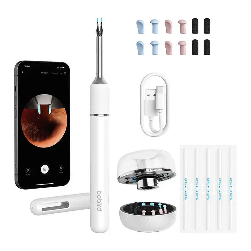 Otoscope with ear cleaning camera Bebird