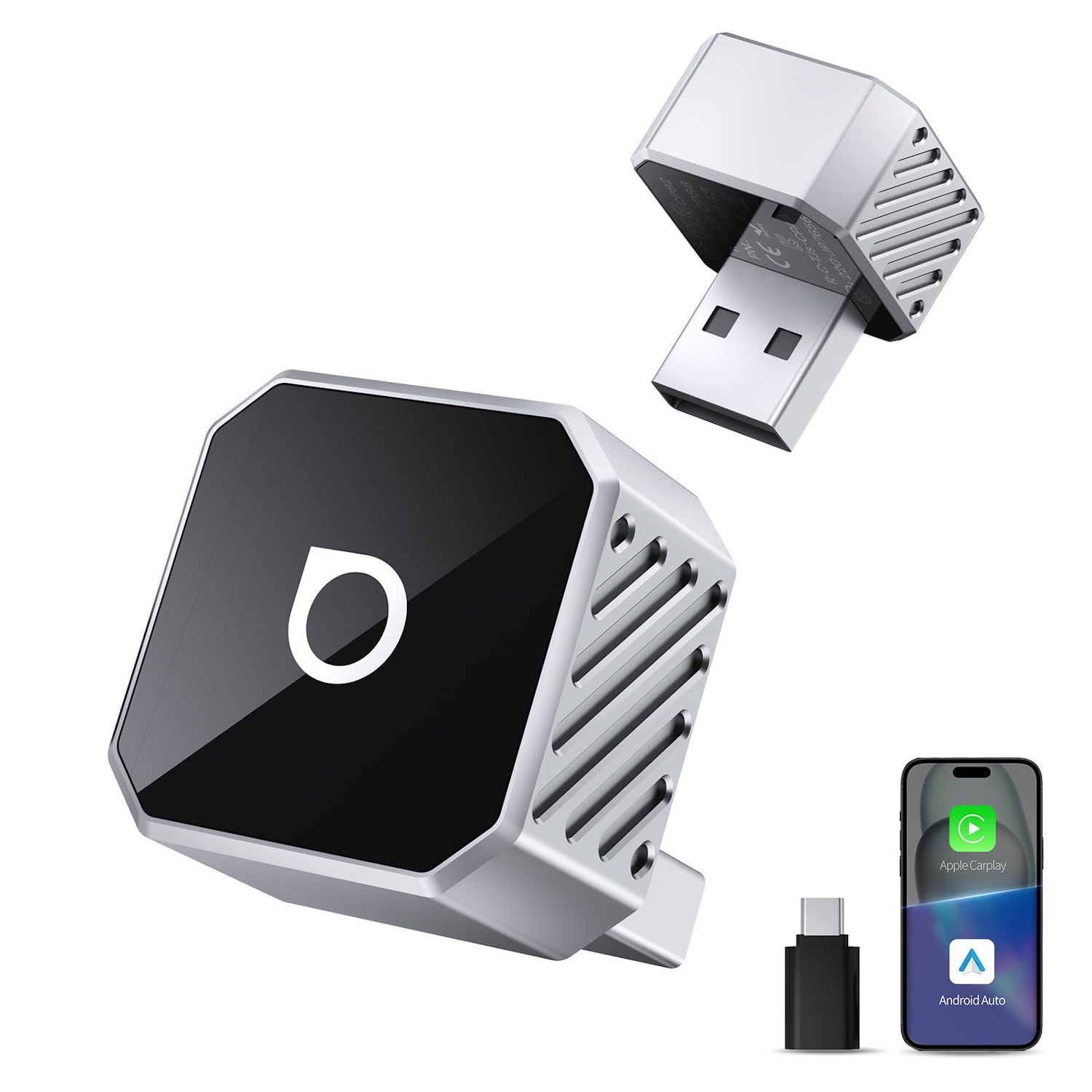 Ottocast T3 Mini Pot bezvadu CarPlay