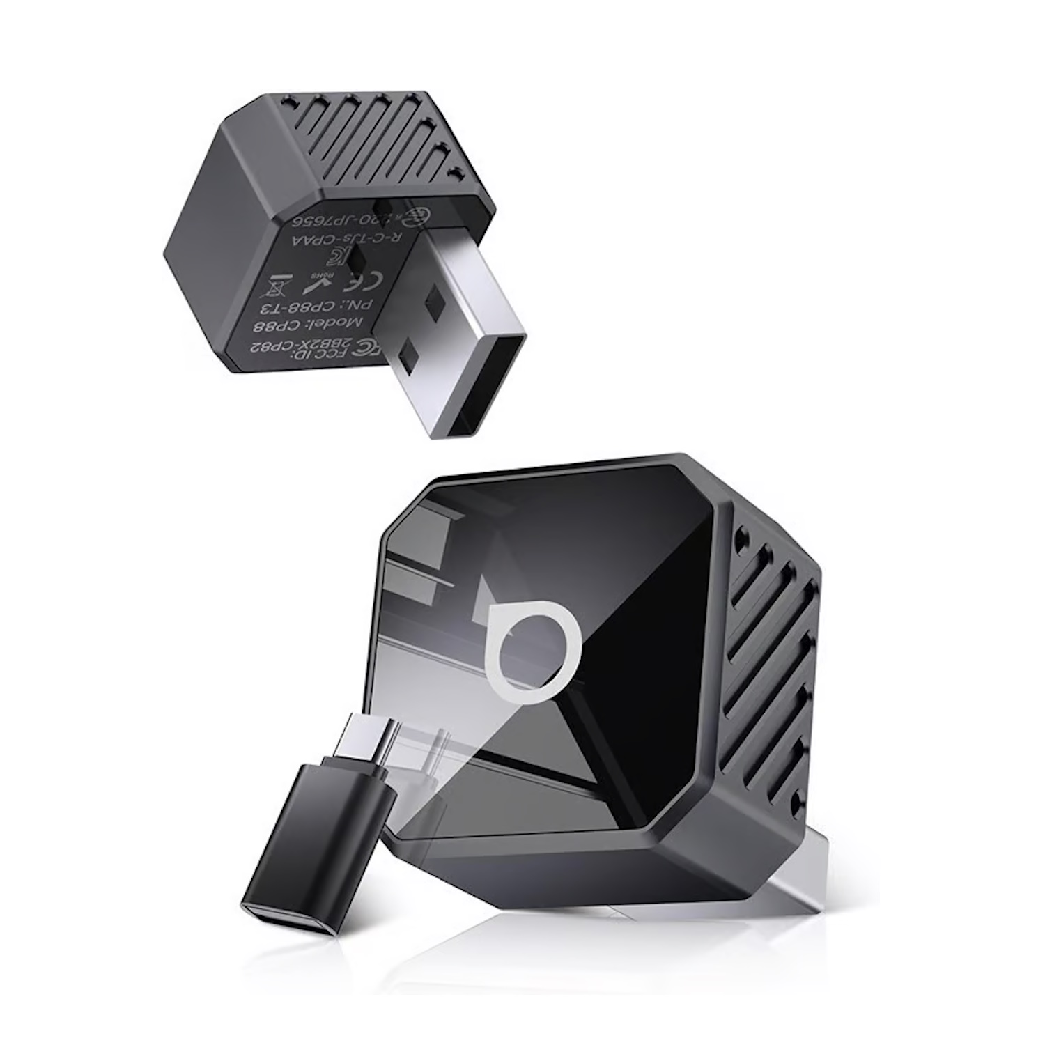 Ottocast T3 Mini Pot bezvadu CarPlay