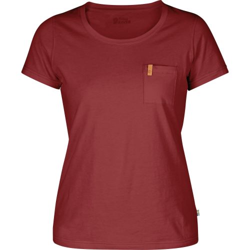 FJALL RAVEN Ovik T-shirt W (Sarkana