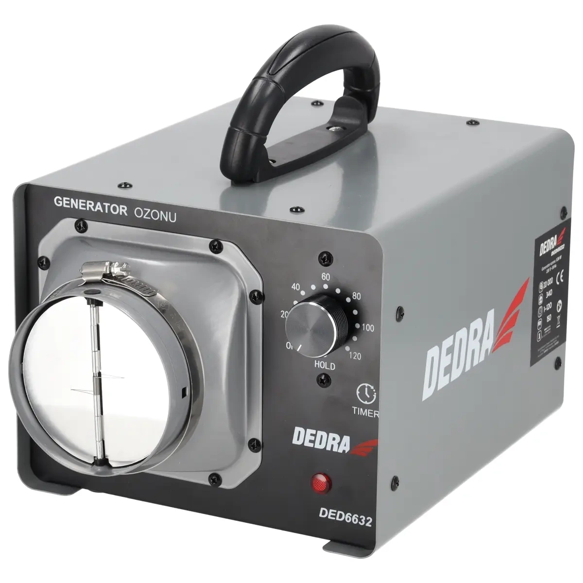 DEDRA-EXIM Ozona ģenerators 20g/h | DED6632