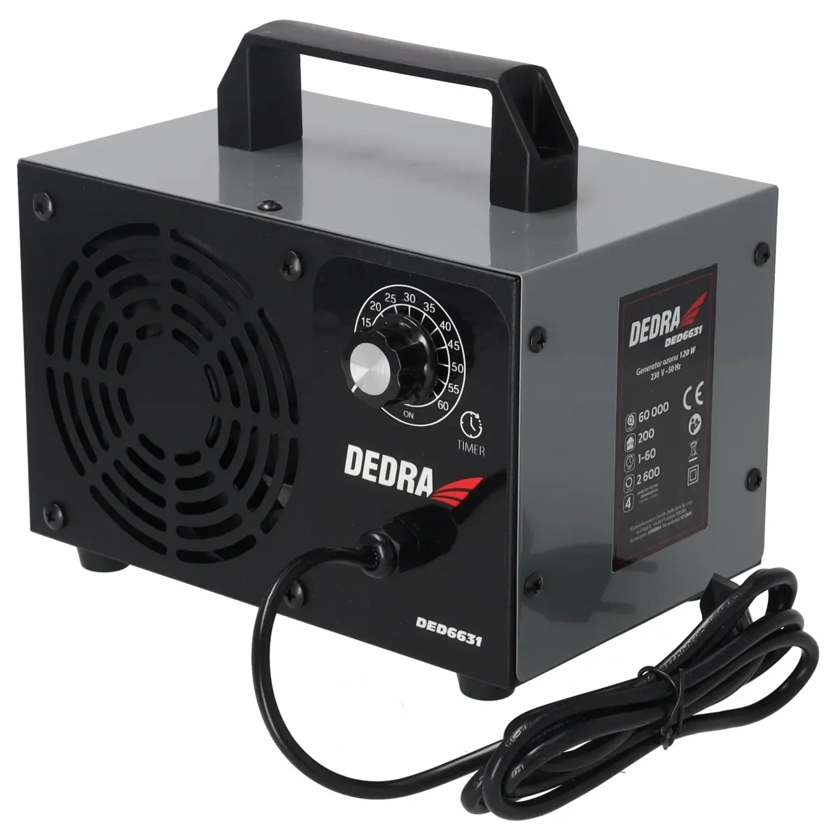 DEDRA-EXIM Ozona ģenerators 60g/h | DED6631