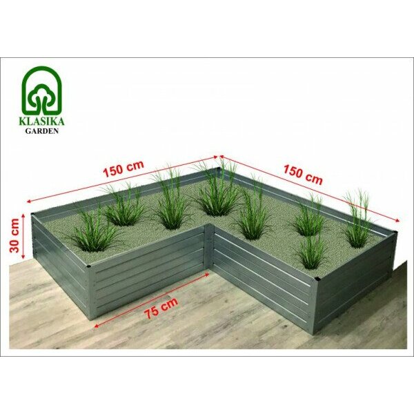 Paaugstinātā dārza dobe Klasika Garden L