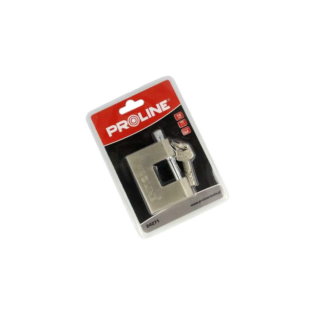 PROLINE Padlock; mandrel; Equipment: key x4