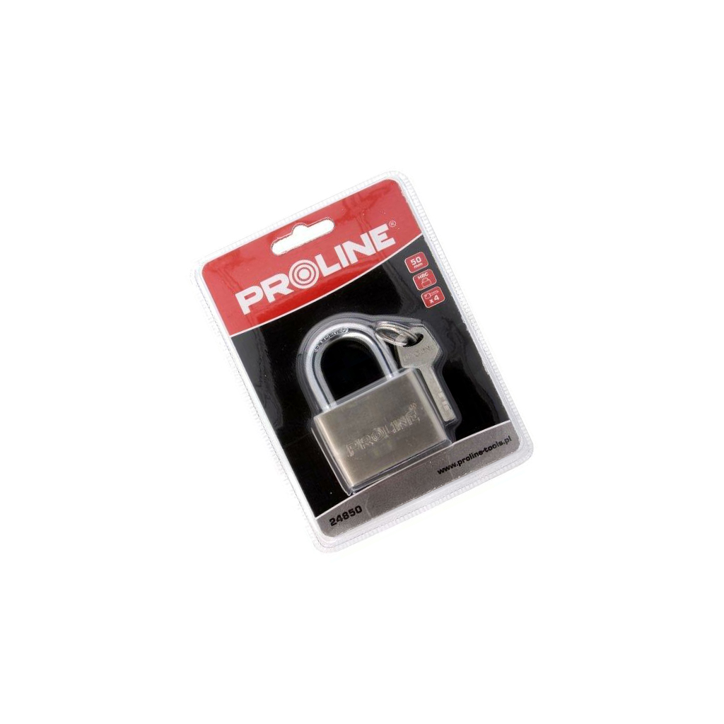 PROLINE Padlock; shackle; Equipment: key x4