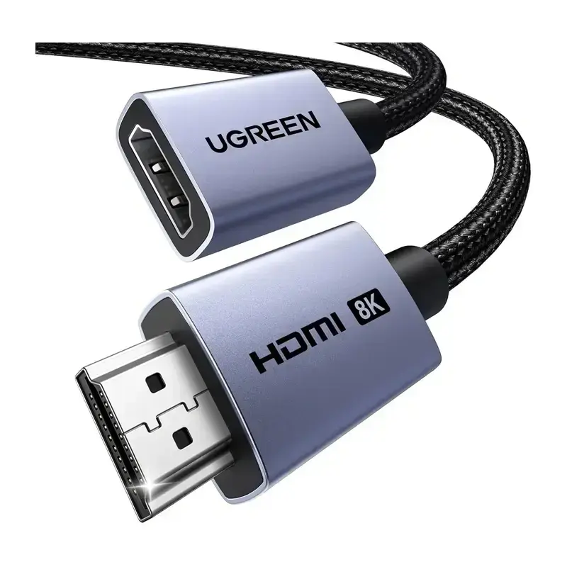 Pagarinājuma kabelis HDMI vīriešu savienotājs –