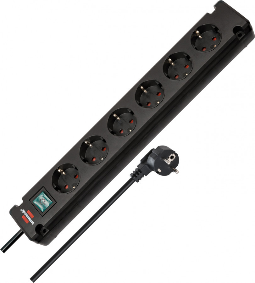 Pagarinātājs 230 V IP20 3m black
