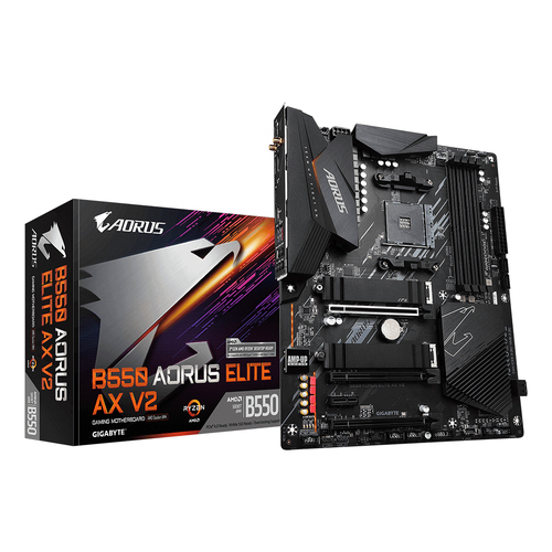 Pagrindinė plokštė GIGABYTE B550 AORUS ELITE