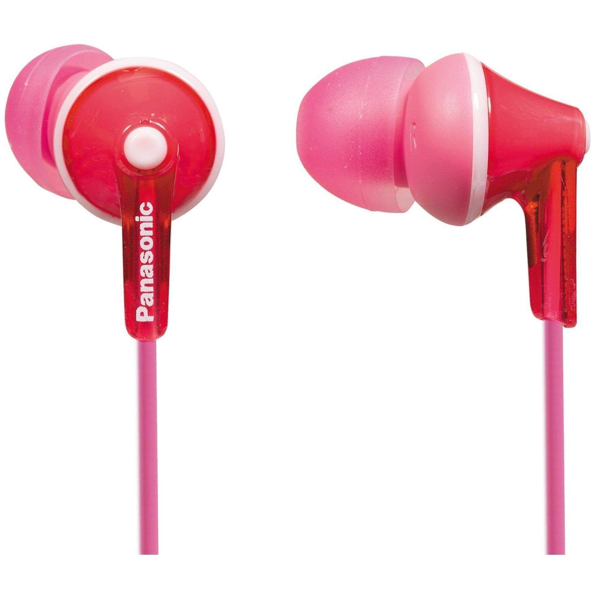 Panasonic ergonomiskas in-ear austiņas, rozā |