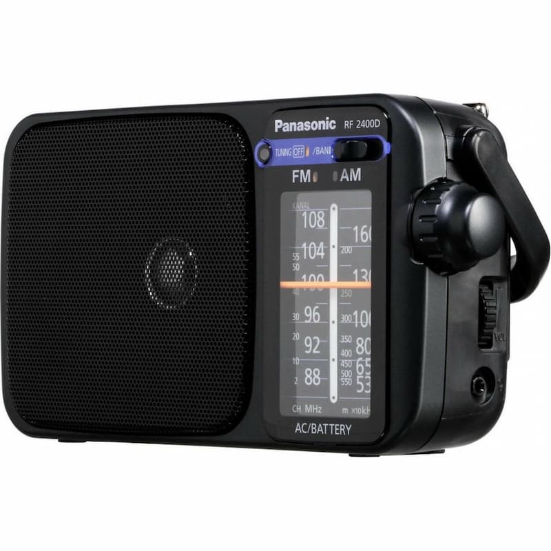 Panasonic Portable radio RF-2400D Black |