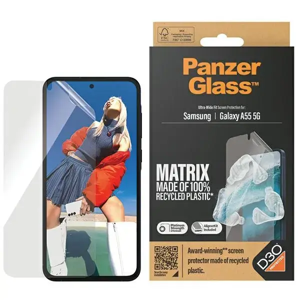 PanzerGlass Matrix Ultra-Wide Fit Sam A55