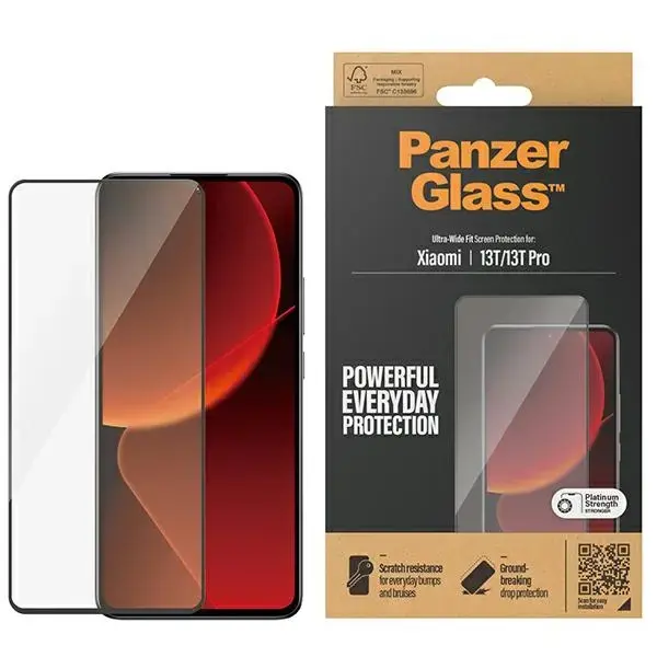 PanzerGlass Ultra-Wide Fit aizsargstikls telefonam Xiaomi