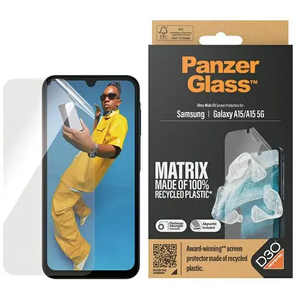 PanzerGlass Ultra-Wide Fit Sam A15 |