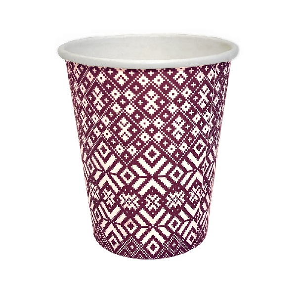 Papīra glāzes 240ml (8oz), "Tautas