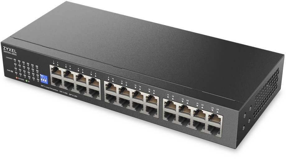 Pārslēdzējs ZyXEL Zyxel GS1100-24ES 24 portu