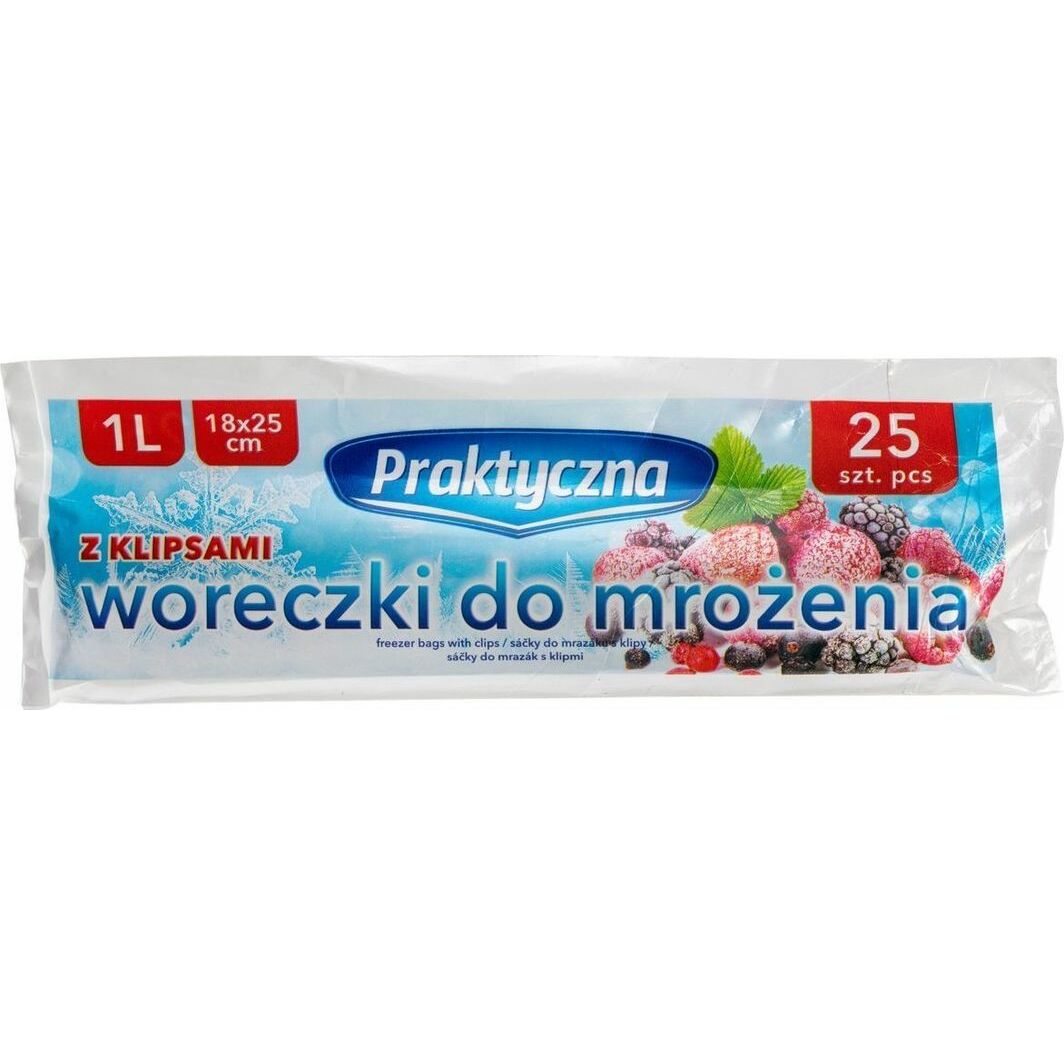 Praktyczna Pārtikas saldēšanas maisiņi. 25 gab