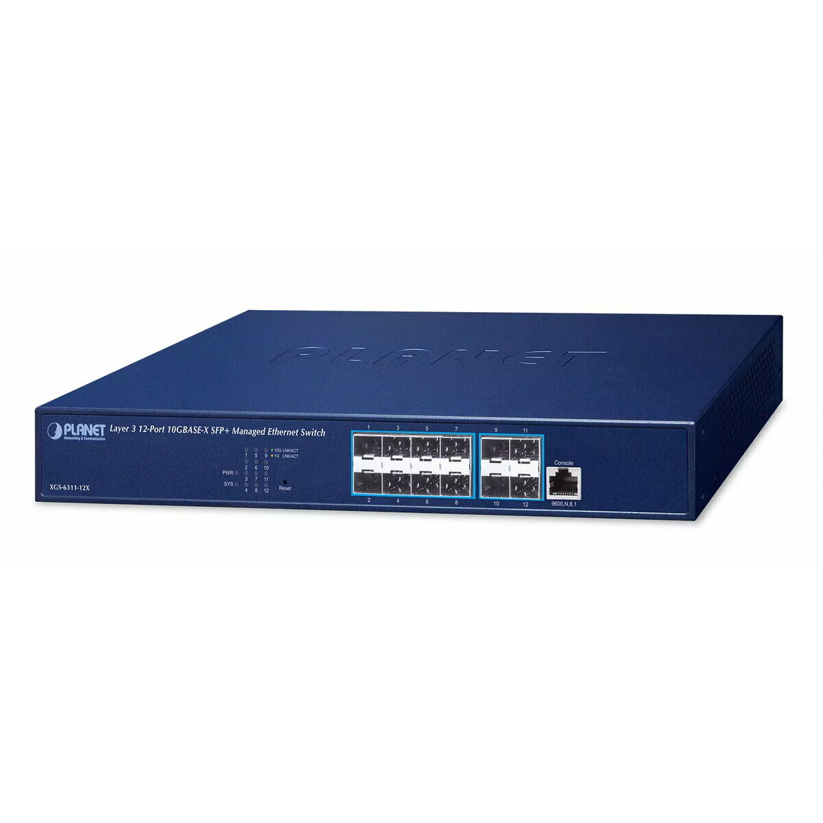 PLANET TECHNOLOGY CORP. Planet 12-portu SFP+