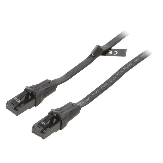 PATCH CABLE CAT.6 UTP/2M BLACK