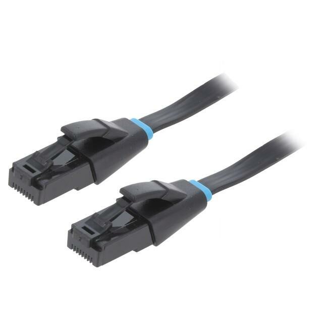 PATCH CABLE CAT.6 UTP FLAT/1M