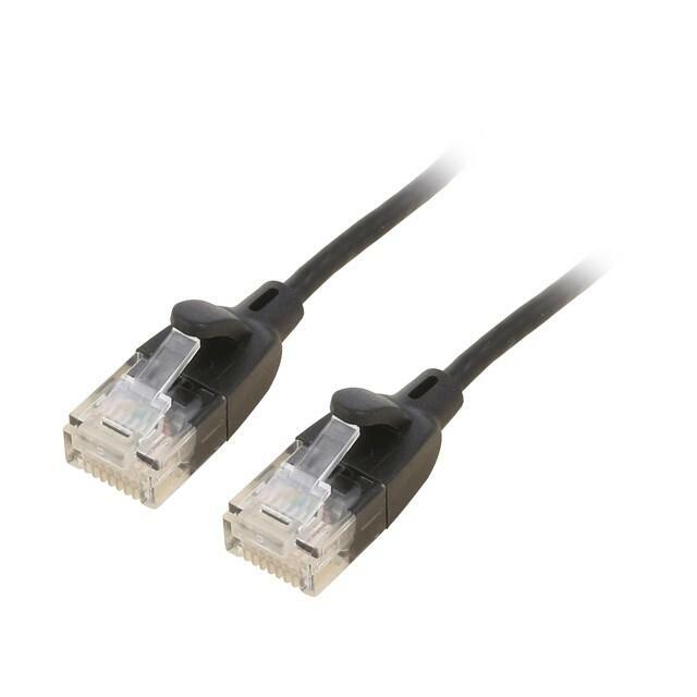 PATCH CABLE CAT.6A UTP/5M BLACK