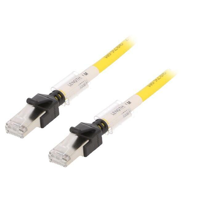 OMRON Patch cord; Cat 6a; RJ45