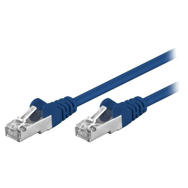 GOOBAY Patch cord; F/UTP; Cat 5e
