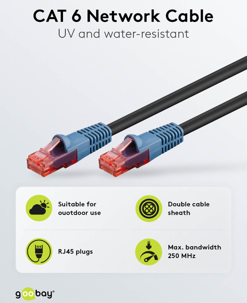 GOOBAY Patch cord | Patch Kabelis