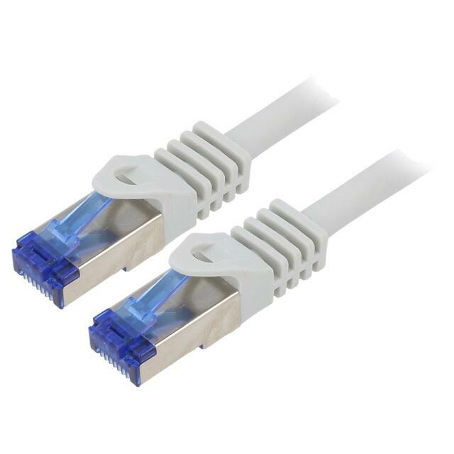 LOGILINK Patch cord; S/FTP; Cat 6a