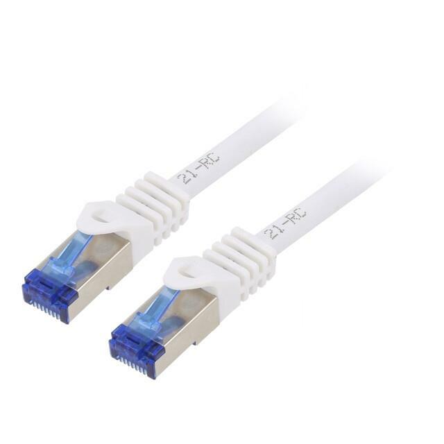 LOGILINK Patch cord; S/FTP; Cat 6a