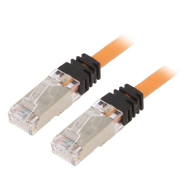 PANDUIT Patch cord; S/FTP; Cat 6a