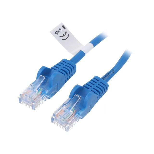 GOOBAY Patch cord; U/UTP; Cat 5e