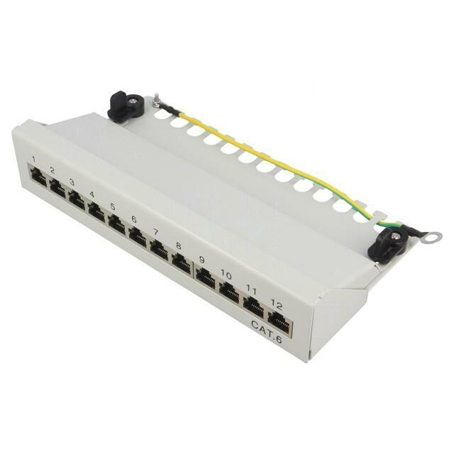 LOGILINK Patch panel; RJ45; Cat 6