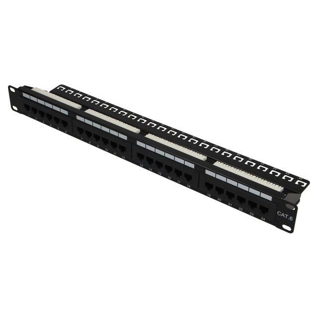 LOGILINK Patch panel; RJ45; Cat 6