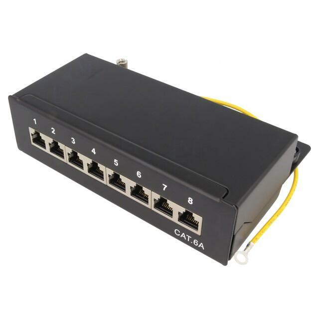 LOGILINK Patch panel; RJ45; Cat 6a