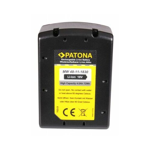 PATONA baterija Milvoki M18 2601 2610
