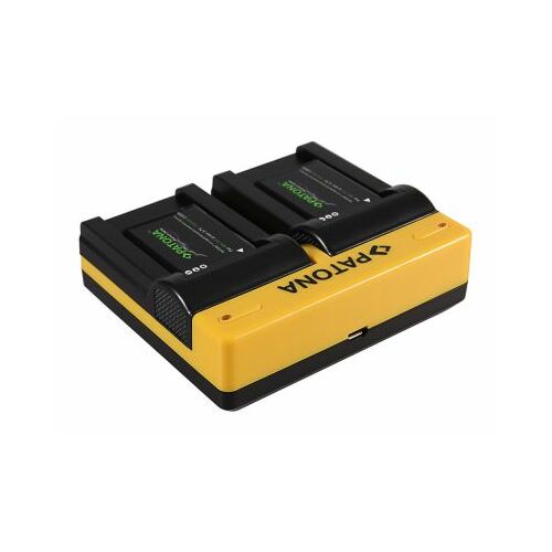 PATONA Dual Charger priekš Canon Samsung