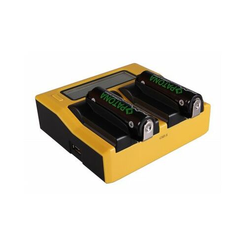 PATONA Dual LCD USB lādētājs 18650