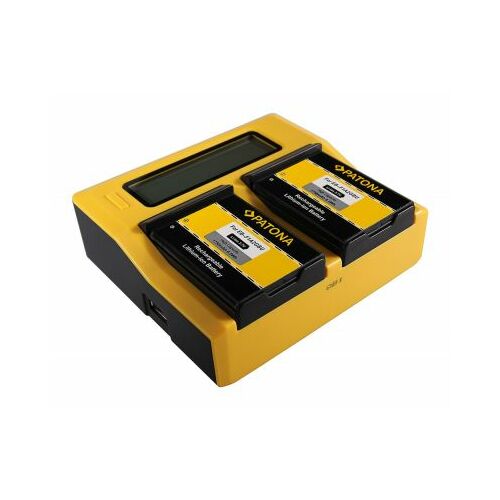 PATONA Dual LCD USB lādētājs Samsung