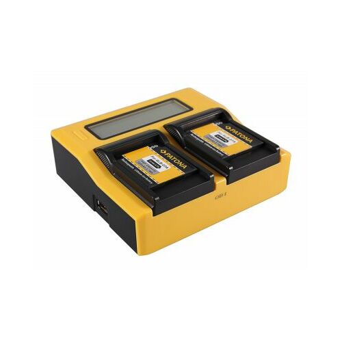 PATONA Dual LCD USB lādētājs Samsung