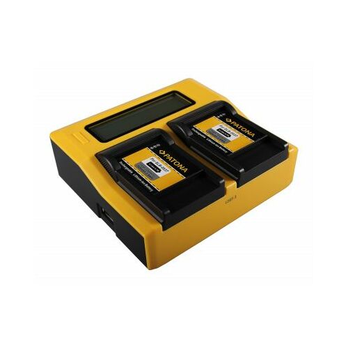 PATONA Dual LCD USB lādētājs Samsung