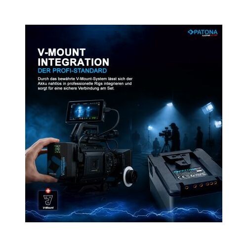 PATONA Platinum V-mount akumulators VCompact99 99Wh